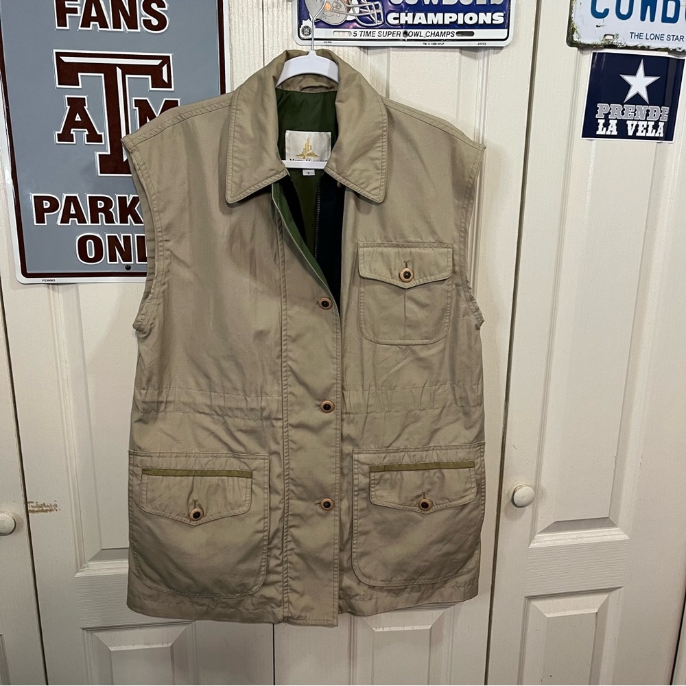 Misty Harbor Men’s Khaki Utility Vest